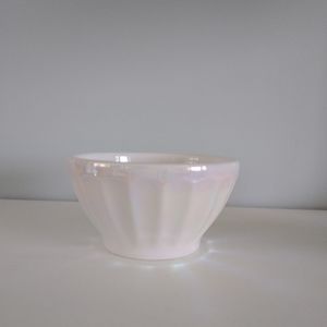 Anthropologie Lustered Latte Bowl